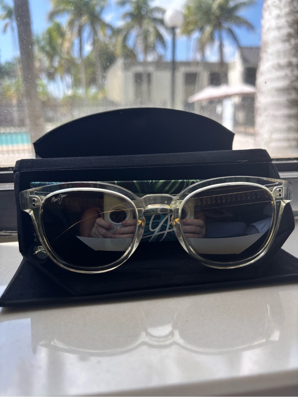Like New Maui Jim Cheetah 5 Sunglasses + New Case